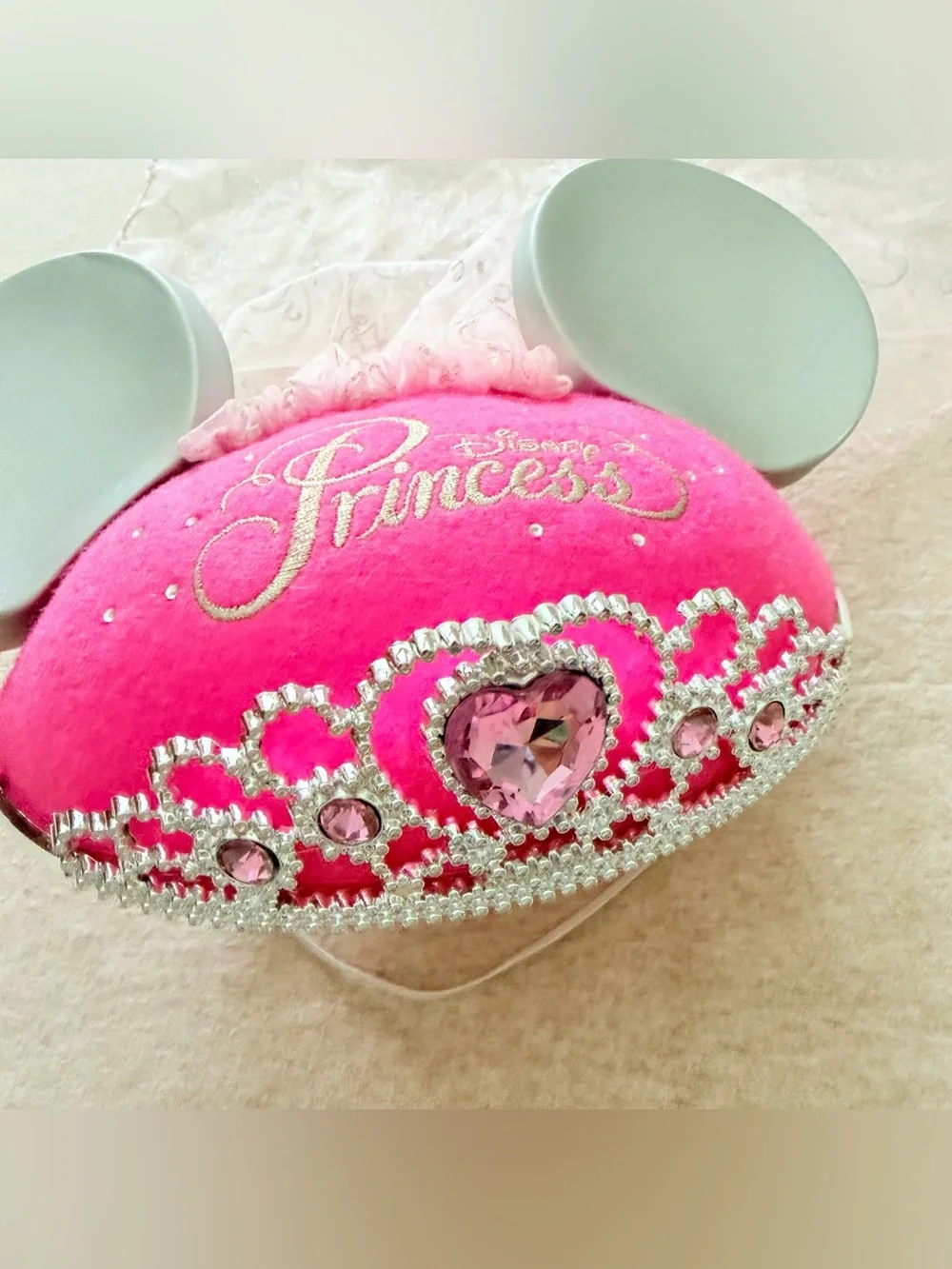 Disney parks Disney princess veil youth toddler hat